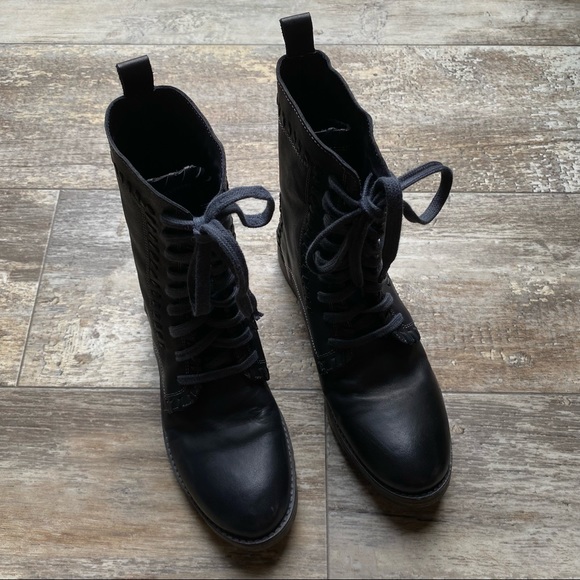 EUC - Vintage Foundry Sadie Combat Boot - Picture 3 of 12